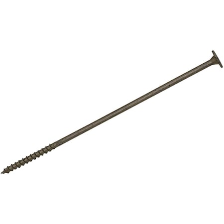 Simpson Strong-Tie Strong-Drive 0.22 In. 10 In. Low Profile Structure Screw, 12PK SDWS221000DB-R12